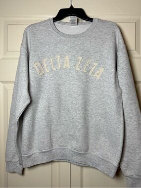 Delta Zeta Gray Sweatshirt